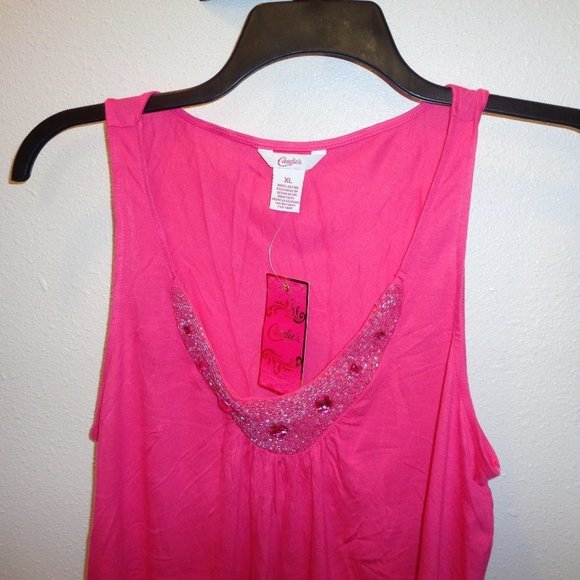 Candie's Tank Top Size XL NWT - Picture 2 of 11
